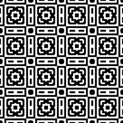 Ethnic ornament. Tribal wallpaper. Embroidery background. Ethnical folk image. Tribe motif. Ancient mosaic. Digital paper, web design, textile print, backdrop. Seamless abstract art. Vector abstract.