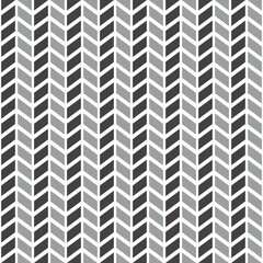 Tile vector pattern with grey arrows on white background