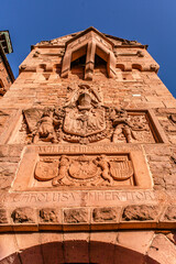 castle chateau Haut-Koenigsbourg in Orschwiller