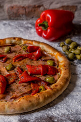 morron handmade mozzarella pizza ready to eat