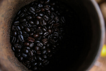 roasted coffee beans