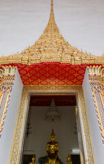 Famous Wat Pho in Bangkok, Thailand