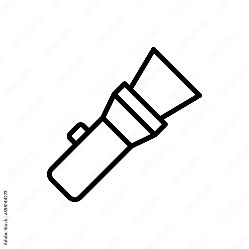 Aufkleber lamp, camping icon. simple line, outline vector elements of camping icons for ui and ux, website or 