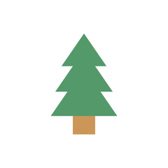 Tree, spruce icon. Simple color vector elements of camping icons for ui and ux, website or mobile application