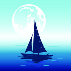 catamaran tornado in the evening