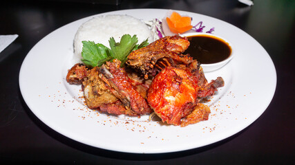 grilled chicken wings