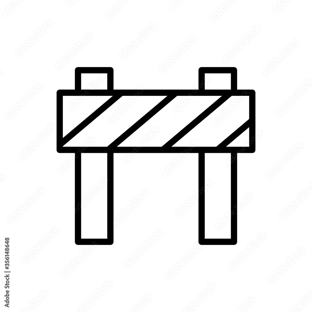 Aufkleber sign, danger icon. simple line, outline vector elements of firefighters icons for ui and ux, website