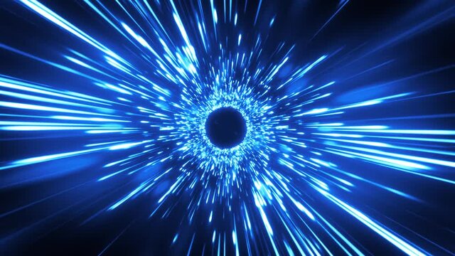 Abstract Spiral Vortex Background Loop/ 4k animation of an abstract fantasy light spiral spinning background loop