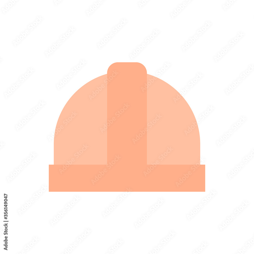 Poster helmet, emergency icon. simple color vector elements of firefighters icons for ui and ux, website or