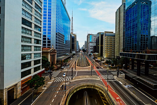 Foto Aerea Da Avenida Paulista