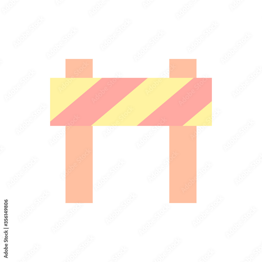 Poster sign, danger icon. simple color vector elements of firefighters icons for ui and ux, website or mobi