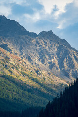 Aosta landscape view