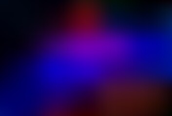 Fototapeta premium Dark Blue, Red vector abstract blurred background.