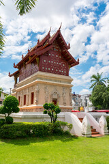 Obraz premium Wat Phra Singh in Chiang Mai Province, Thailand