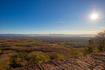 Three Rock Whale of Phu Sing mountain