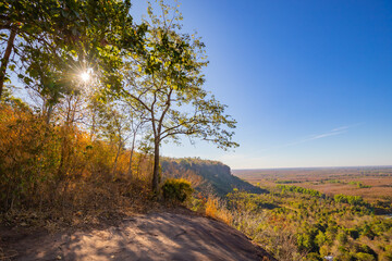 Fototapeta premium Three Rock Whale of Phu Sing mountain