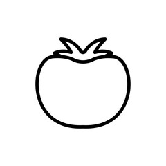 Tomato, vegetable icon. Simple line, outline vector elements of agriculture icons for ui and ux, website or mobile application
