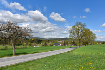 Gemeinde Sohland an der Spree im Frühjahr	