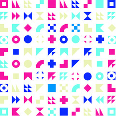 geometric pattern color harmony