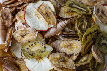 Handcrafted pastille with fresh and dried fruits