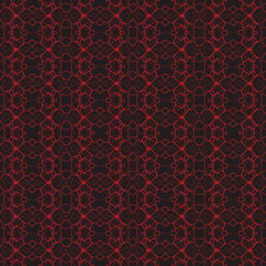 black and red background seamless pattern