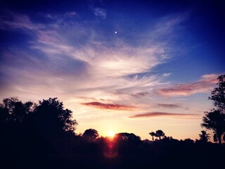 Fototapeta premium sunset in the mountains