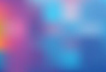 Light Blue, Red vector blurred bright pattern.