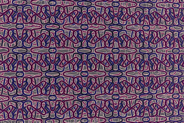 Abstract decorative colorful check texture. High quality 3d illustration