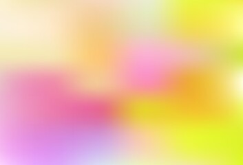 Light Pink, Yellow vector colorful abstract background.