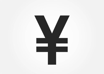 japanese yen sign. finance infographic design element