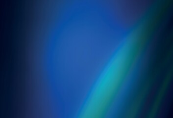 Dark BLUE vector abstract blurred layout.