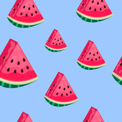 watermelon seamless pattern