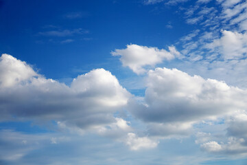 Fototapeta na wymiar Clouds with blue sky background 3