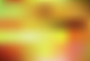 Light Green, Red vector colorful blur backdrop.