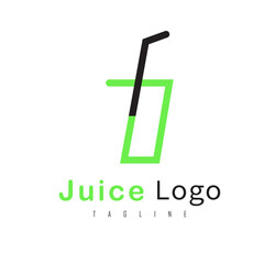 Vector illustration design of the juice icon concept