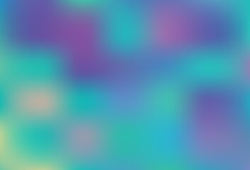 Dark Multicolor vector blurred and colored pattern.