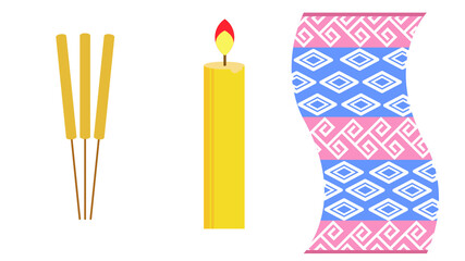 pencil , drawing and candle