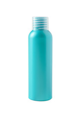 Green plastic bottle