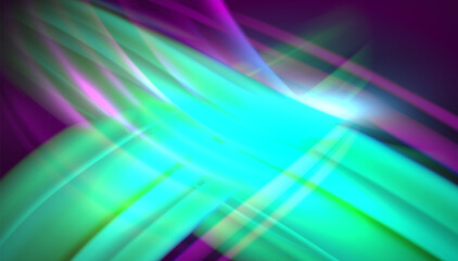 Fluid wave lines background. Trendy abstract layout template for business or technology presentation, internet poster or web brochure cover, wallpaper