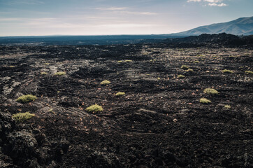 Lava field at Craters of the Moon, Idaho