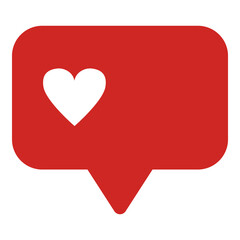 Heart notification icon. Globe. Likes count sign alarm. Social media feed. Influencer feed. Communication. Symbol for mobile app. Love silhouette vector.