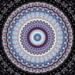 Abstract geometrical background. Ornamental symmetric pattern