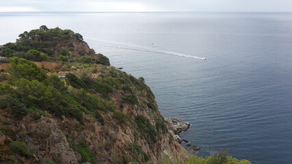 Mediterraneo dal promontorio di Tossa de Mar