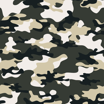 Camo military pattern seamless pattern modern design