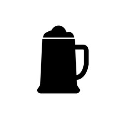 Beer icon, logo isolated on white background