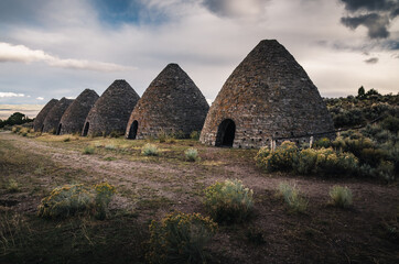 Ward Charcoal Ovens State Historic State Park in Nevada