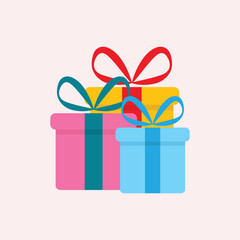 gift flat vector 