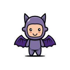 Cute pirate Halloween costume design illustration