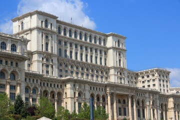 Fototapeta na wymiar Romanian Parliament