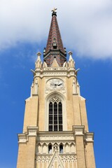 Obraz premium Catholic church in Serbia